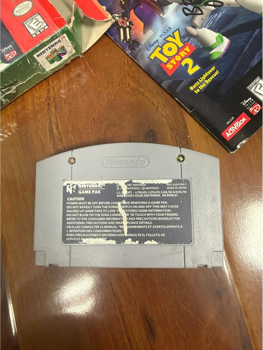 Toy Story 2: Buzz Lightyear to the Rescue (Nintendo 64, 1999) CIB Complete